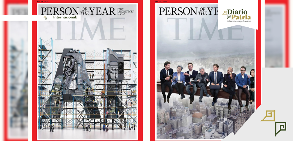 Time nombra a los arquitectos de la inteligencia artificial como Personas del Año 2025 Time nombra a los arquitectos de la inteligencia artificial como Personas del Año 2025