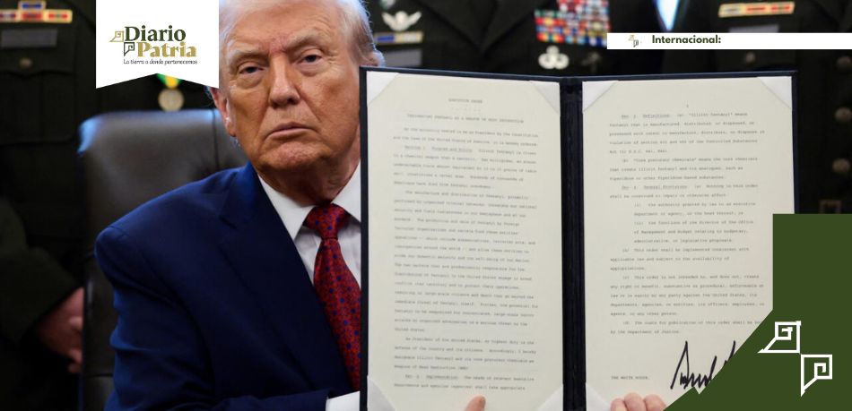 Trump declara al fentanilo como “arma de destrucción masiva” Trump declara al fentanilo como “arma de destrucción masiva” y pide mano dura contra cárteles