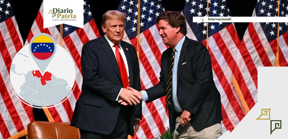 Tucker Carlson afirma que Trump anunciará hoy una intervención en Venezuela Tucker Carlson afirma que Trump anunciará hoy una intervención en Venezuela