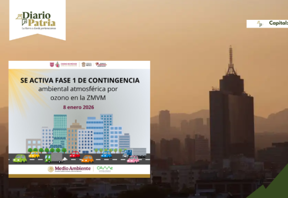 Contingencia ambiental: la CAMe activa fase 1 por ozono en CDMX y el Valle de México
