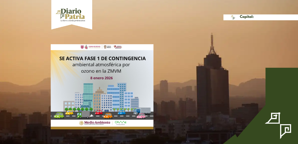 Contingencia ambiental la CAMe activa fase 1 por ozono en CDMX y el Valle de México Contingencia ambiental: la CAMe activa fase 1 por ozono en CDMX y el Valle de México