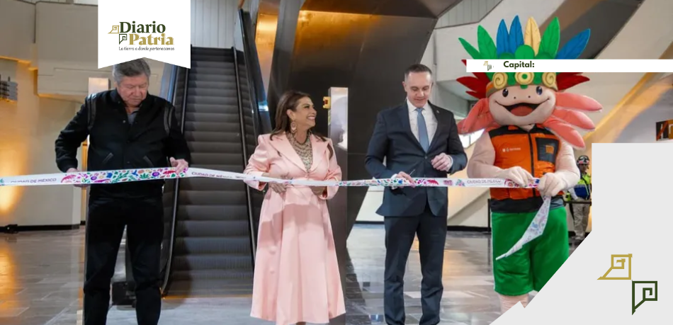 DP Capital Clara Brugada acelera la modernización del Metro: 120 escaleras nuevas rumbo a 2030