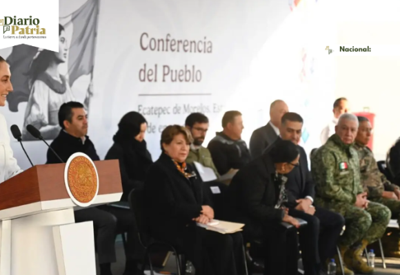 Sheinbaum destaca estrategia de seguridad en Edomex: homicidios bajan 54%