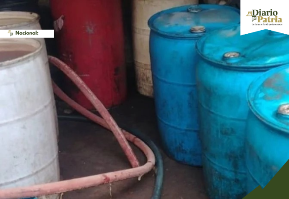 Sedena y Guardia Nacional aseguran 7 mil 500 litros de combustible ilegal en Hidalgo