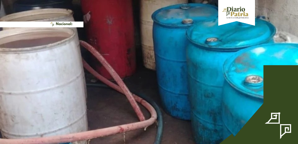 DP Nacional Sedena y Guardia Nacional aseguran 7 mil 500 litros de combustible ilegal en Hidalgo