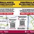 Periférico Norte entra en obras: estos son los tramos afectados y rutas alternas