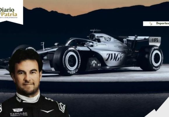 Checo Pérez presenta su nuevo monoplaza de F1: el Cadillac CA01