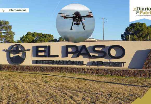 Cierran el espacio aéreo de El Paso, Texas, por supuestos drones de cárteles