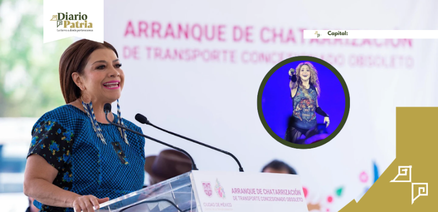 DP Capital Brugada da detalles del concierto de Shakira en el Zócalo; la colombiana confirma show gratuito el 1 de marzo