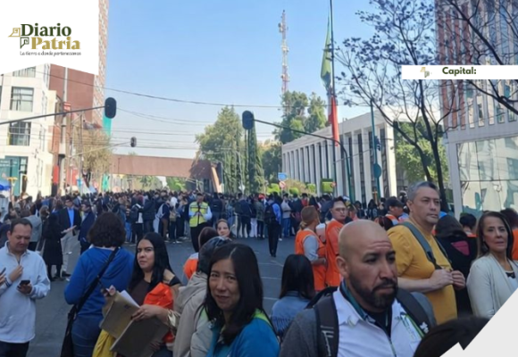 🚨 #ÚltimaHora | Movilización en juzgados de la colonia Doctores por presunta amenaza de bomba