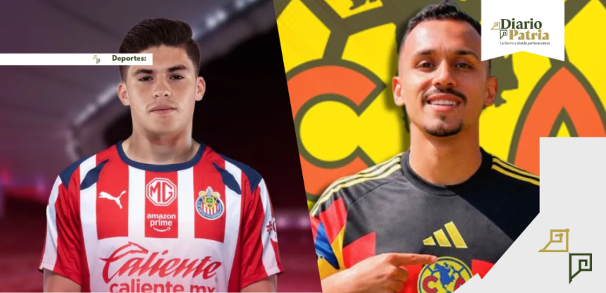 Chivas cierra fichaje de Jonathan Pérez y el América suma al brasileño Vinicius Lima