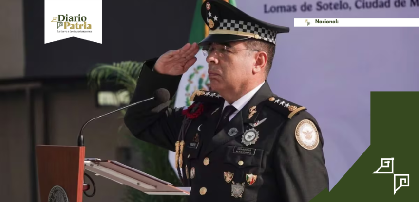 Sheinbaum presenta al general Guillermo Briceño como nuevo comandante de la Guardia Nacional