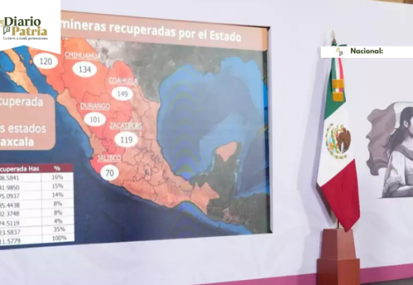 Gobierno de Sheinbaum recupera mil 126 concesiones mineras, incluidas áreas naturales protegidas