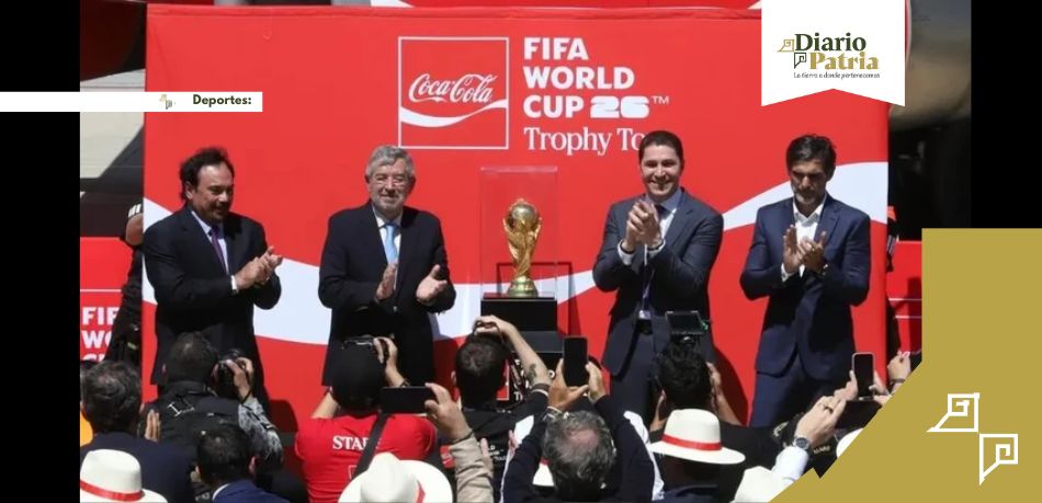 La Copa del Mundo llega a México y arrancará una gira de 26 días por 10 ciudades. La Copa del Mundo llega a México y arrancará una gira de 26 días por 10 ciudades