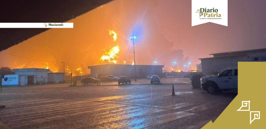 Incendio en refinería de Dos Bocas deja 5 muertos; Pemex asegura que ya está controlado