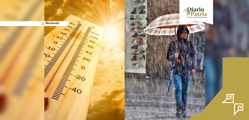 DP Nacional (7) Alerta por clima extremo en México: DANA y ola de calor afectarán varios estados