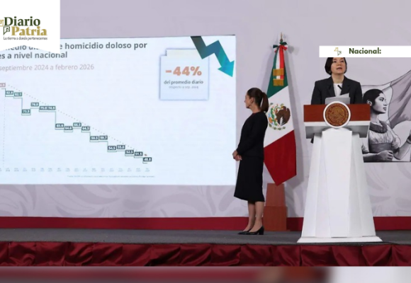 Homicidios dolosos caen 44%: el mínimo histórico de la última década