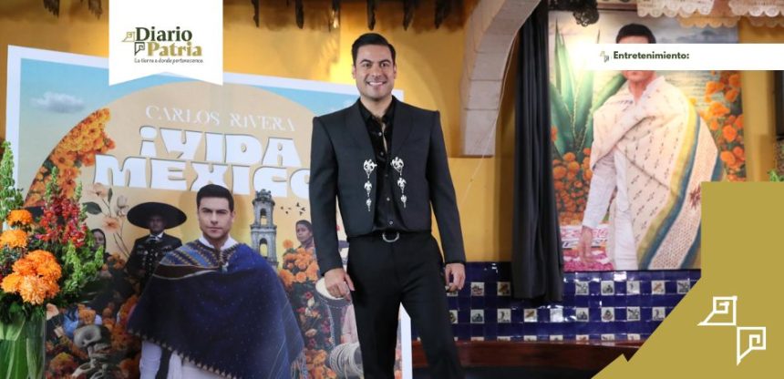 Carlos Rivera muestra la parte hermosa del país en su nuevo disco ‘Vida México’