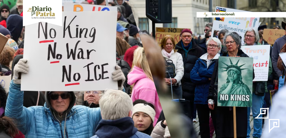 Masivas protestas en EE.UU. contra Trump, ICE y la guerra en Irán durante el ‘No Kings’ Masivas protestas en EE.UU. contra Trump, ICE y la guerra en Irán durante el ‘No Kings’