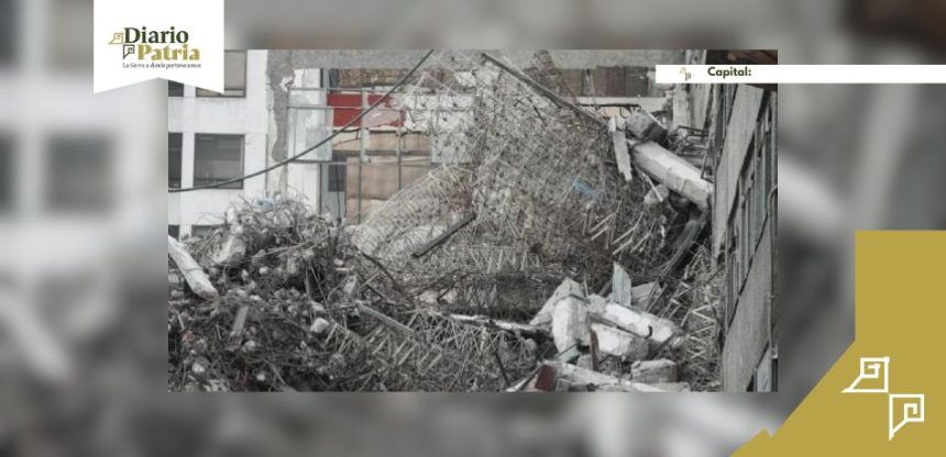 Protección Civil recupera el cuerpo del trabajador atrapado en el derrumbe