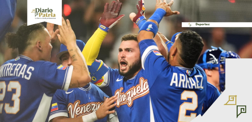 Venezuela vence a Estados Unidos y se queda con el Clásico Mundial de Beisbol