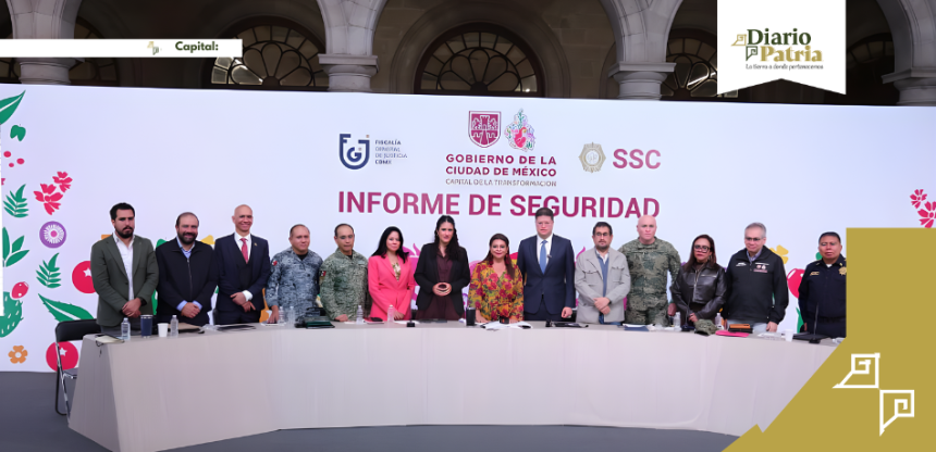 Brugada destaca reducción del 66% en delitos de alto impacto en la CDMX