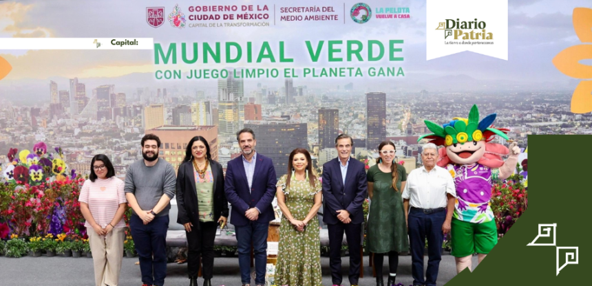 Brugada presenta la estrategia “Mundial Verde” con 10 ejes ecológicos para la CDMX Brugada presenta la estrategia “Mundial Verde” con 10 ejes ecológicos para la CDMX
