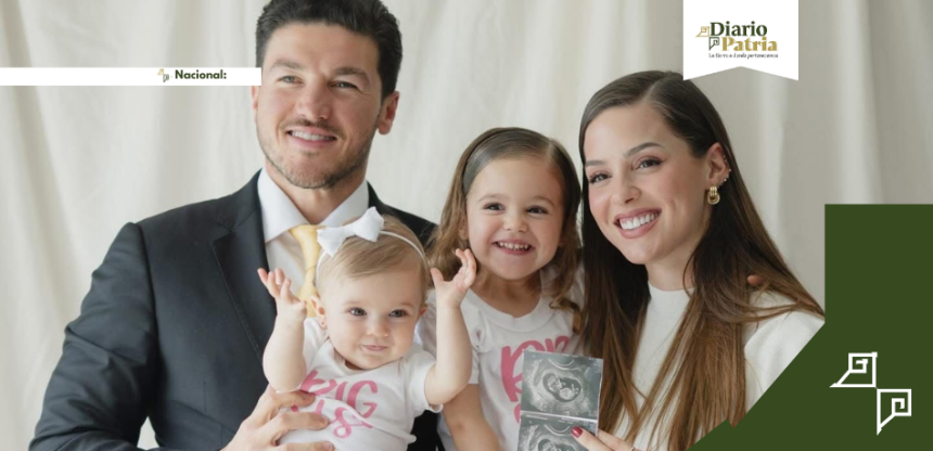 Mariana y Samuel anuncian a su tercer hijo y reactivan su marca política familiar en Nuevo León
