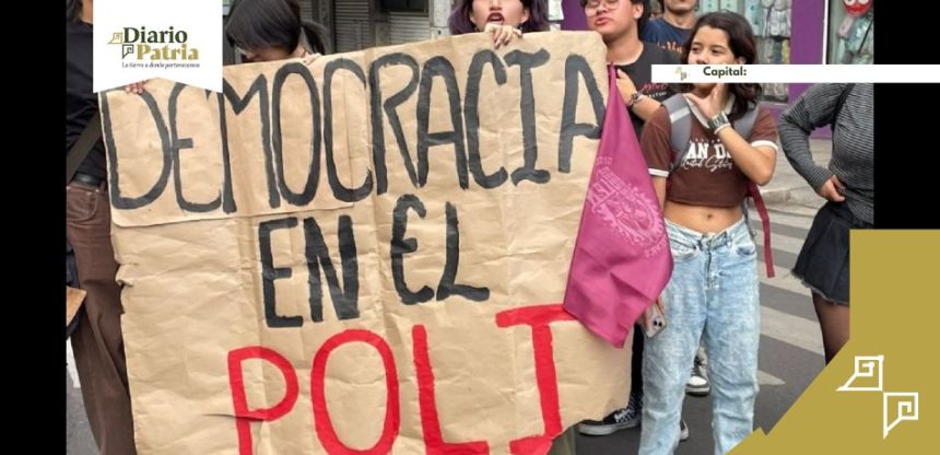 Estudiantes del IPN exigen destitución del director Reyes Sandoval