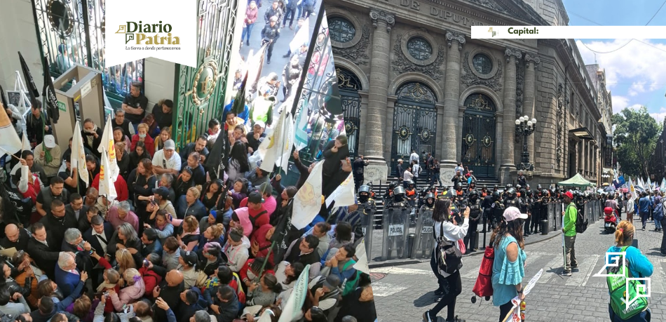 Integrantes de la Asamblea de Barrios irrumpen en el Congreso de la CDMX Integrantes de la Asamblea de Barrios irrumpen en el Congreso de la CDMX