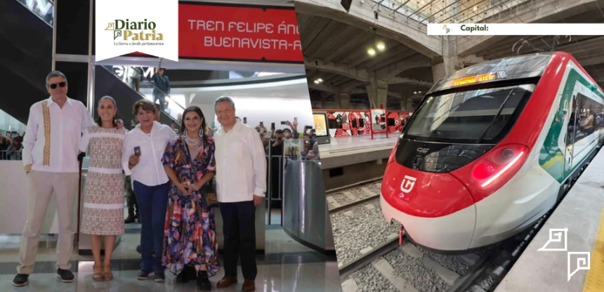Sheinbaum inaugura Tren Felipe Ángeles al AIFA: 12 estaciones, 45 min de Buenavista y tarifa de $45