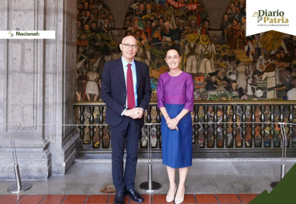 Presidenta Claudia Sheinbaum Se Reúne Con El Alto Comisionado De Las Naciones Unidas Para Los Derechos Humanos, Volker Türk