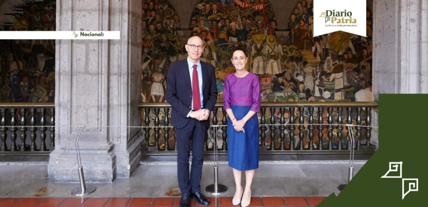 Presidenta Claudia Sheinbaum Se Reúne Con El Alto Comisionado De Las Naciones Unidas Para Los Derechos Humanos, Volker Türk
