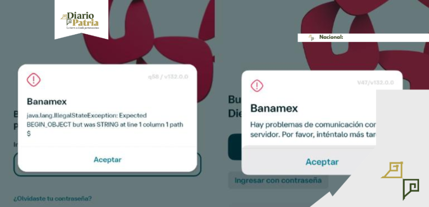 Banamex se cae en plena quincena y deja sin acceso a miles de usuarios