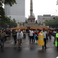 A días del Mundial, la CNTE pone la mira en el AICM y el Estadio Azteca