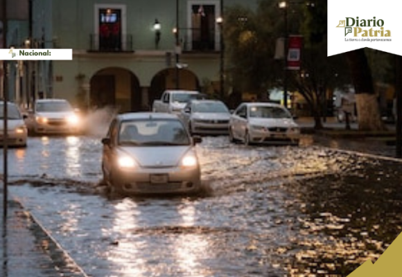 Alerta por lluvias en siete estados: Protección Civil pide extremar precauciones