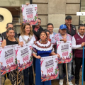 Brugada va por reactivar comercialmente y limpiar el Centro Histórico tras plantón de la CNTE