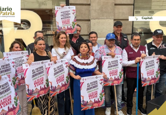 Brugada va por reactivar comercialmente y limpiar el Centro Histórico tras plantón de la CNTE
