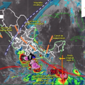 Tormenta tropical Boris afectará el sur y occidente de México con lluvias torrenciales