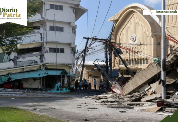 Filipinas sufre temblor de 7.8 grados que deja al menos 35 muertos y 200 heridos