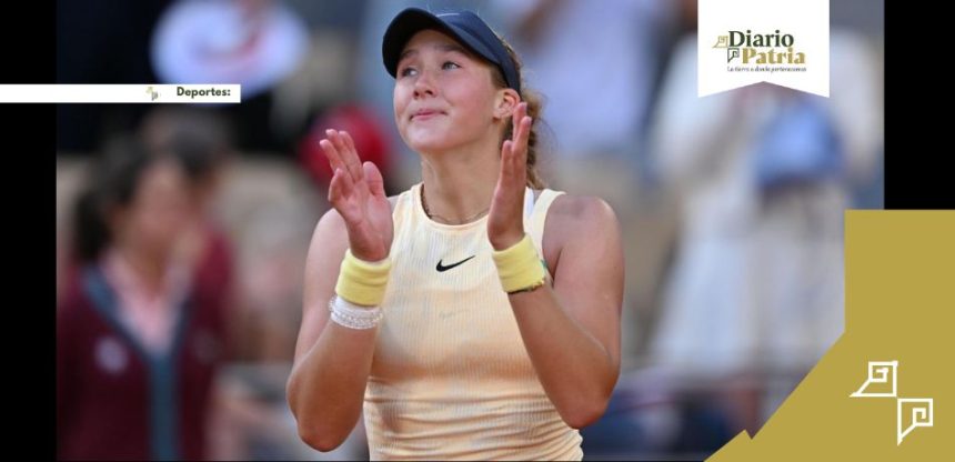 Mirra Andreva firma la gran sorpresa de Roland Garros y clasifica a la final