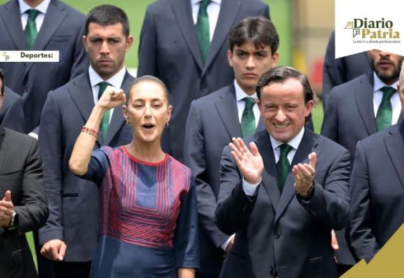 Sheinbaum entrega la bandera al Tri y les lanza un emotivo reto rumbo al Mundial 2026